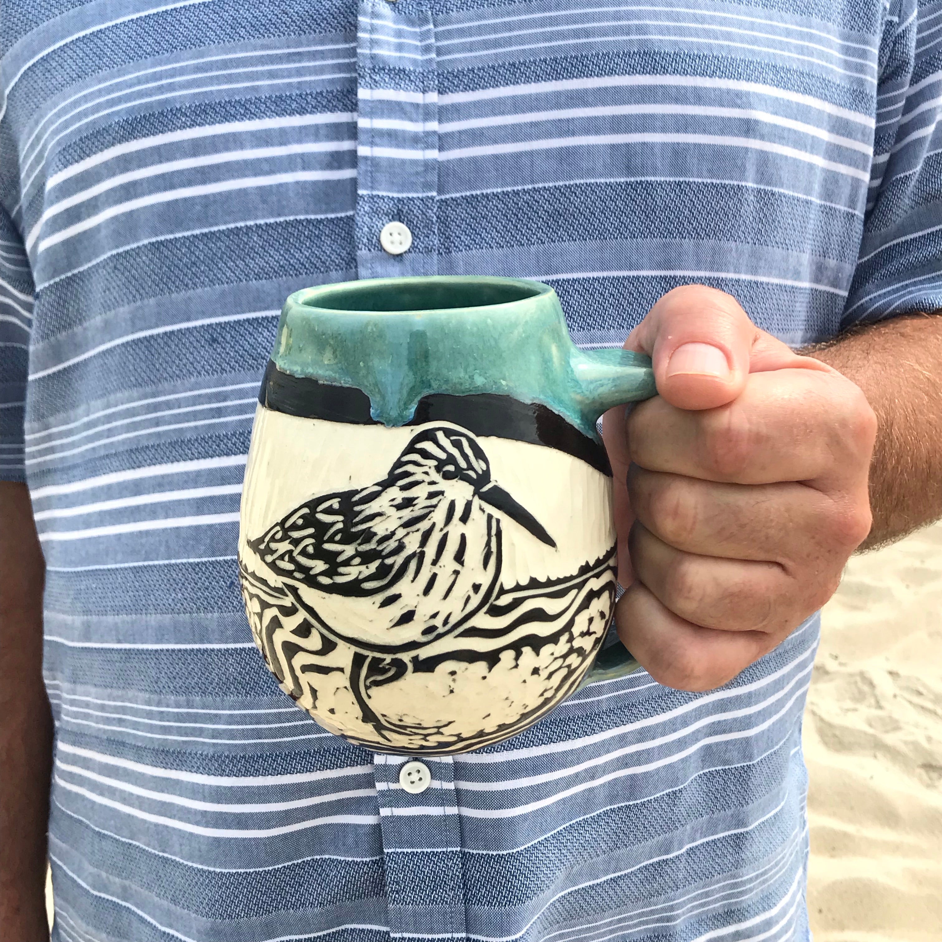 Sandpiper Mug in Blue